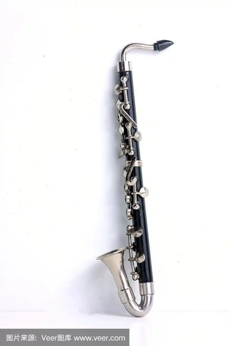 低音单簧管,分离着色,白色背景,管弦乐队,黄铜