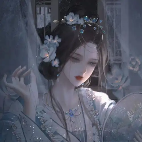 与君相向转向卿,与君双栖共一生 古风女生头像