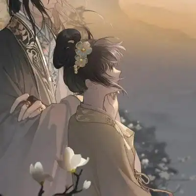 2023年最新动漫唯美古风情侣头像