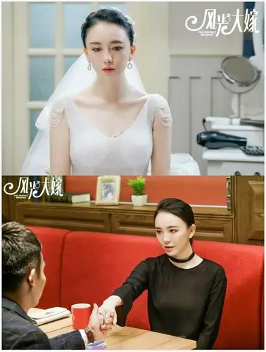 原来这是吕佳容主演的电视剧《风光大嫁》中的情节,饰演新娘的吕佳容