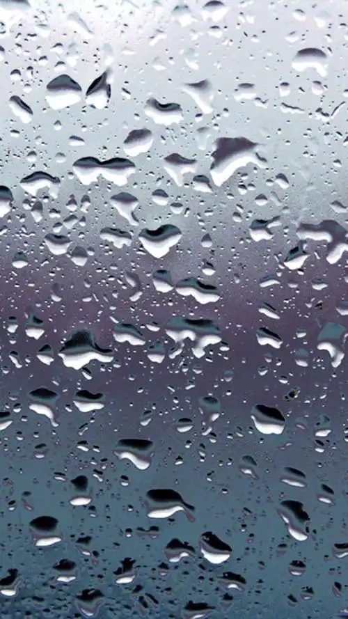 玻璃上的露珠,高清图片,手机锁屏桌面-壁纸族