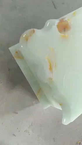 通体玉石透光电视柜,通体石材电视柜,固定尺寸,颜色任选