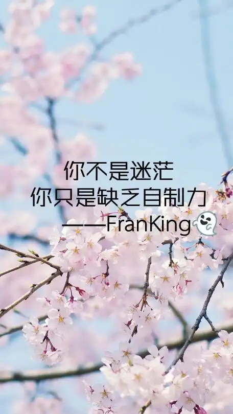 你不是迷茫,你只是缺乏自制力. 67676767文字壁纸语录