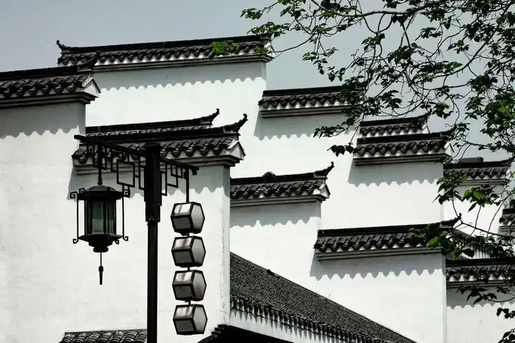 白墙黛瓦马头墙南京老门东