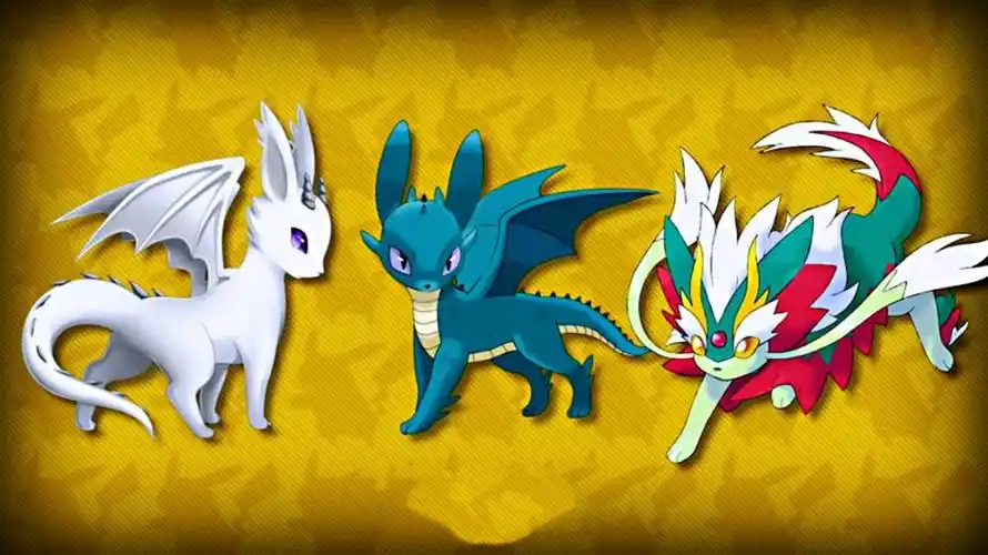 不同属性的伊布你见过多少龙属性像没牙仔虫属性才是最美的