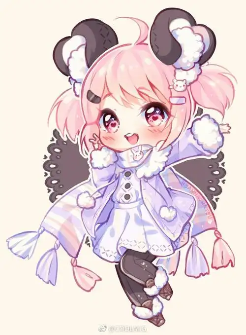 动漫女生q版 - 堆糖,美图壁纸兴趣社区