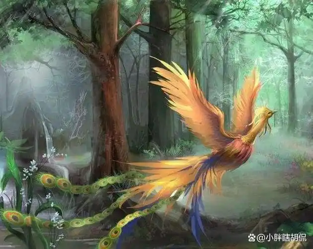 山海经中的通天神树