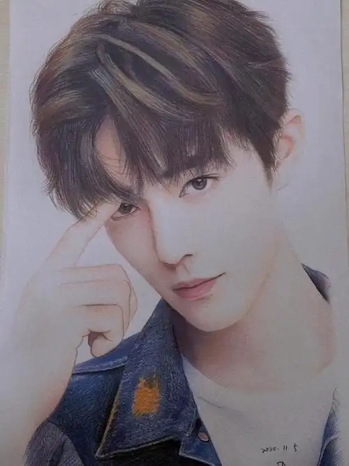 《肖战之素描》假如我有一支神奇的画笔