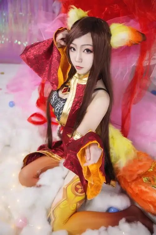 少女阿狸妲己王者荣耀cosplay