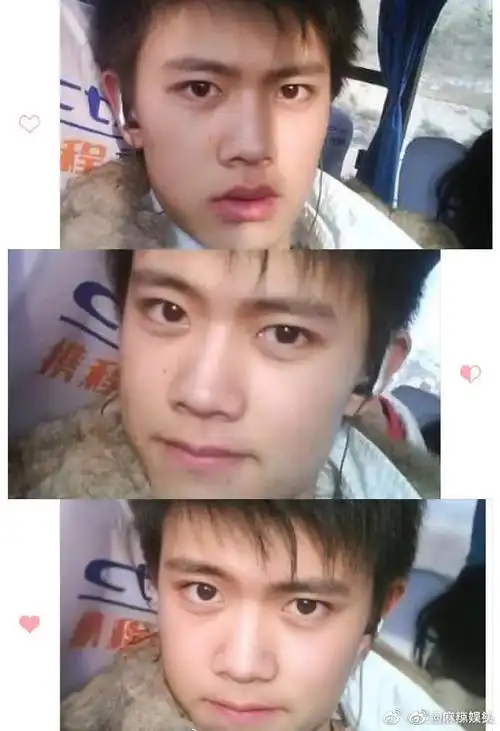 任嘉伦素颜旧照