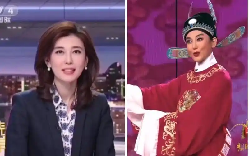 央视主持人李红惊艳演绎黄梅戏《女驸马》