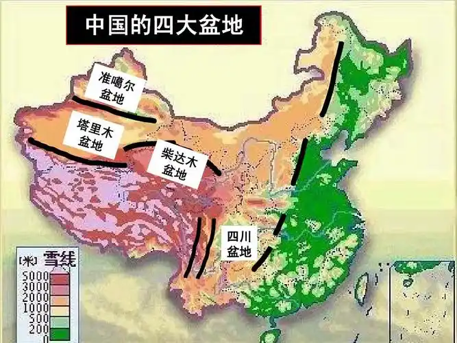中国的四大盆地 四川 盆地