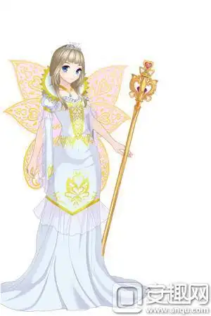 魔仙女王的魔杖简笔画