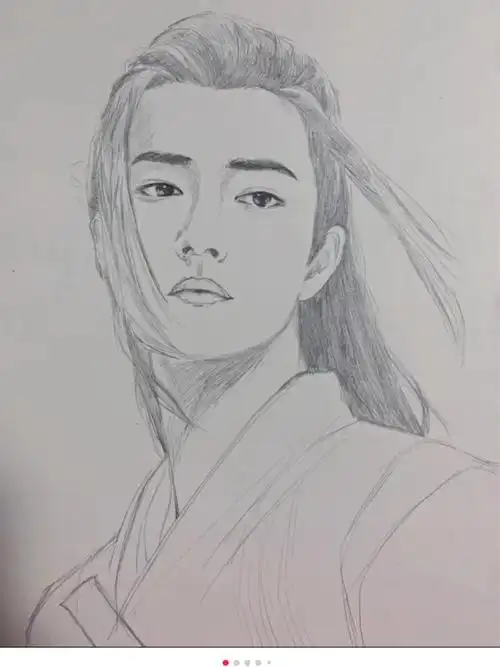 男生素描画 男生素描画简单