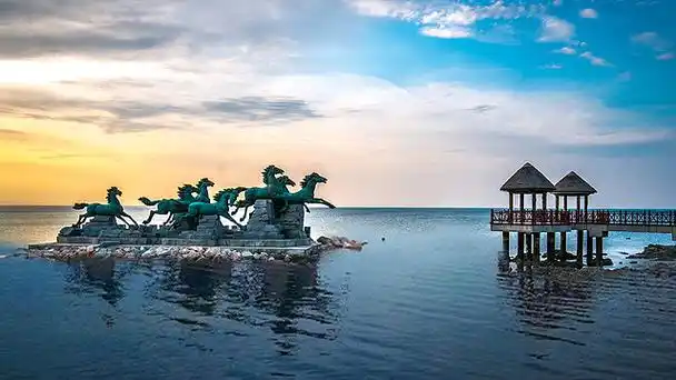 烟台养马岛旅游度假区 烟台山 烟台海昌鲸鲨海洋公园 亲海大帆船 烟台