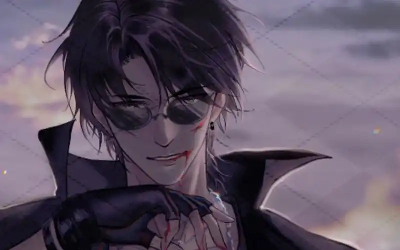 【procreate绘画过程ipad】盗墓笔记黑瞎子   老板的约稿   bgm:泽野