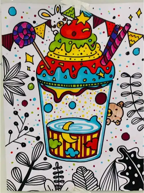 创意美术  #幼儿创意美术  #美术  #幼儿创意美术  #创意儿童画