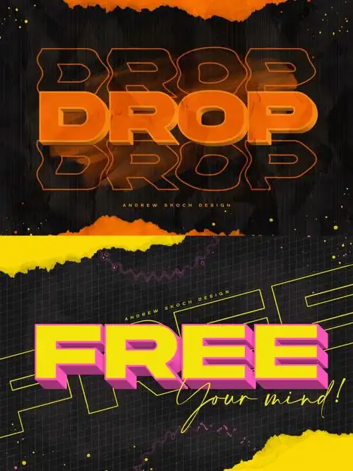 字体分享8款炫酷现代风格英文字体