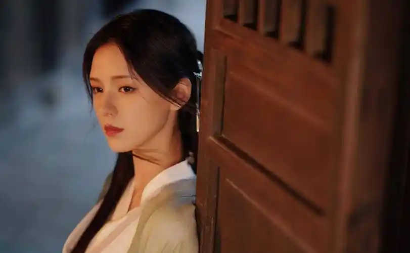 张予曦新剧定妆路透曝光,古装造型很适合她,期待温婉美人张予曦_千秋