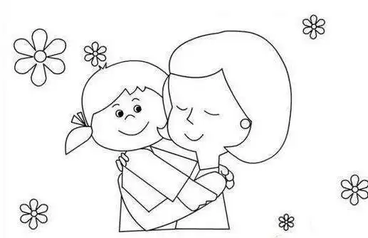 母亲节简笔画图片大全母亲节感人简笔画大全母亲节妈妈图片简笔