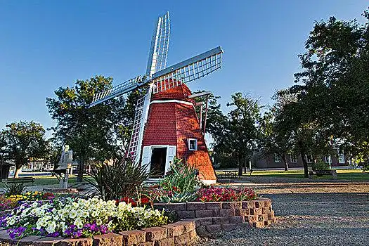 丹麦,风车,北达科他,美国