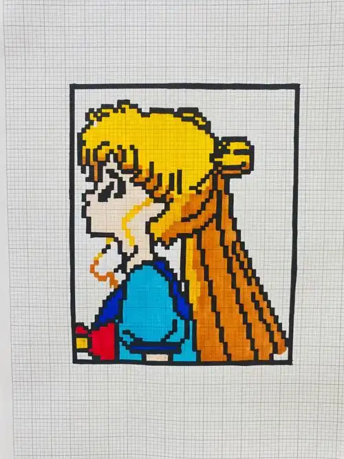 像素临摹59水冰月