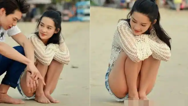 近日,演员李沁在参加综艺时,穿着短裤蹲在地上玩泥巴,被拍摄者恶意