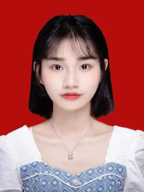 关于水母头真的会很爱,各种发型都可以证件照和日常对比#水母头