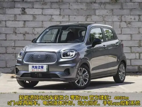 新能源纯电动车新势力零跑t03