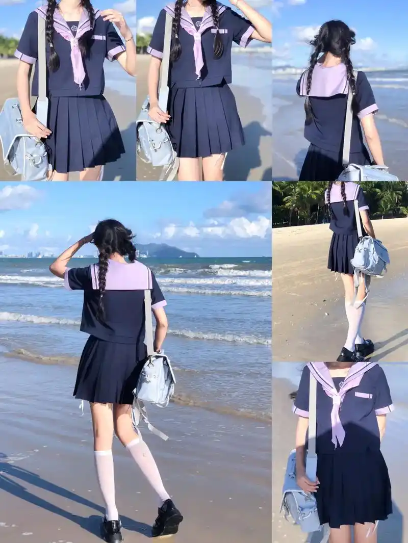 是你怀念18年的制服圈吗#jk#水手服 #女头 - 抖音