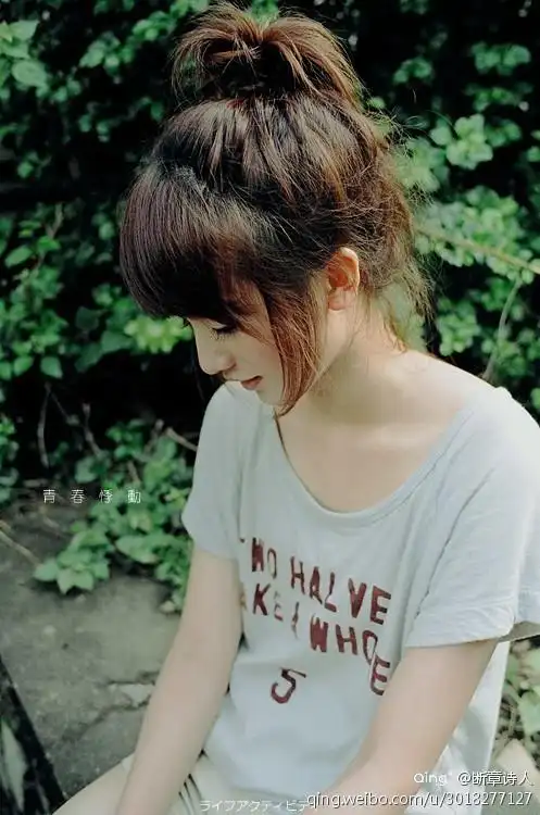 非主流唯美少女 美女自拍照