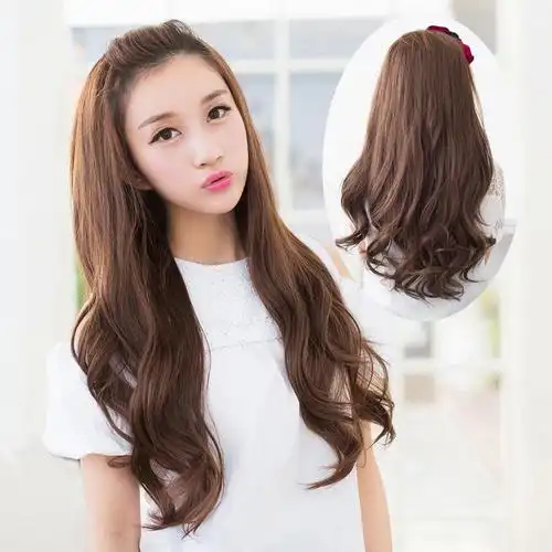 淑女长发梨花头发型图片 打造青春潮流美感