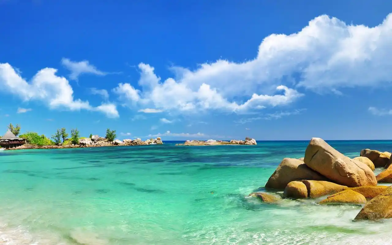 唯美海边风景图片桌面壁纸二辑高清大图预览1440x900_风景壁纸下载_美