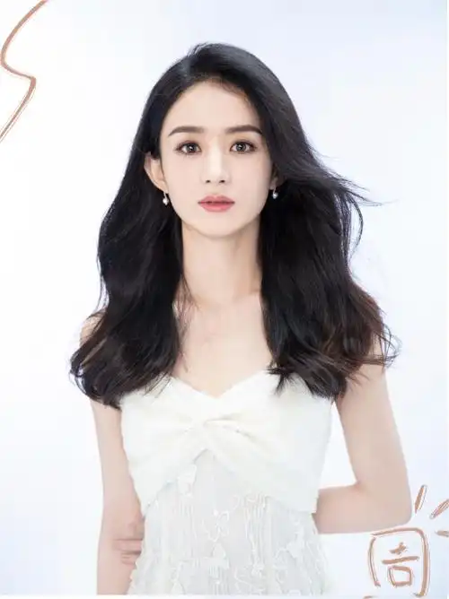 赵丽颖蝴蝶结白裙