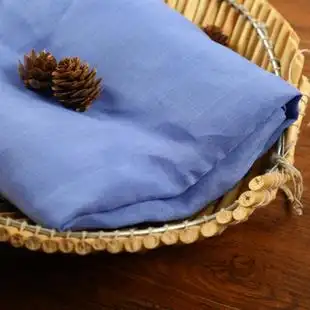 100支苎麻高端紫兰打底苎麻面料内衬裙吊带纯色高端麻料夏季薄料