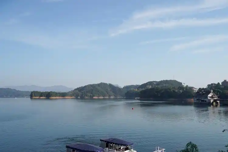 杭州淳安县千岛湖风光