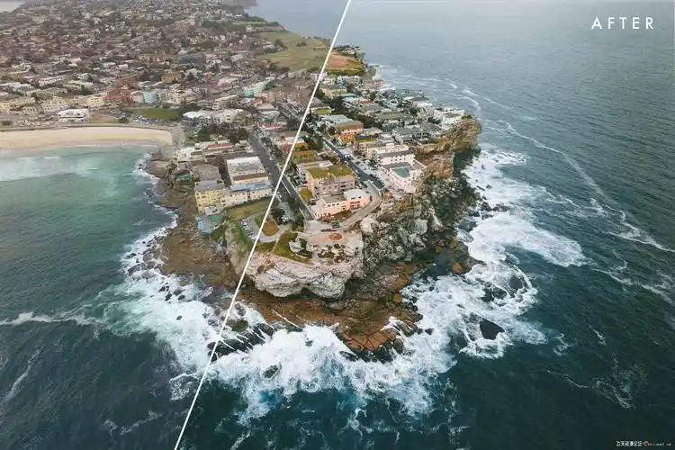 ins网红油管大神alen palander 夏季旅拍航拍风光人像高级lightroom