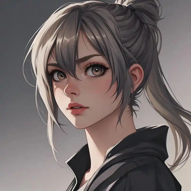 96动漫女生头像线稿精选 今天给大家带来一组超美的动漫女生头像