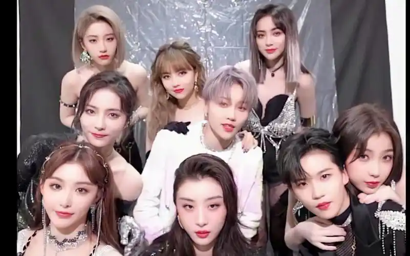 【the9】那九个终于合体了!阿巴阿巴好漂亮一女团!