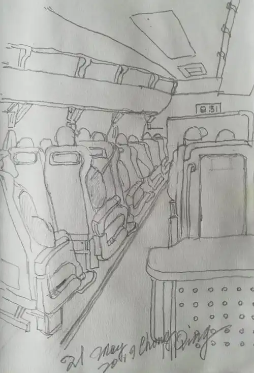 邓宝仲素描,速写作品集