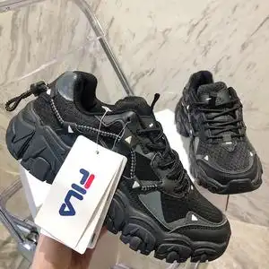 蔡徐坤同款猫爪鞋男鞋女鞋斐乐新款猫爪老爹鞋