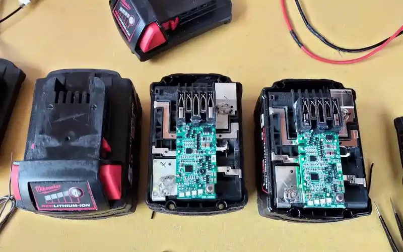 米沃奇m18v50锂电池严重设计缺陷维修10个有9个都是这个问题