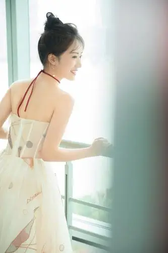 李念盛装出席电视剧60周年盛典仙女裙亮相清新怡人