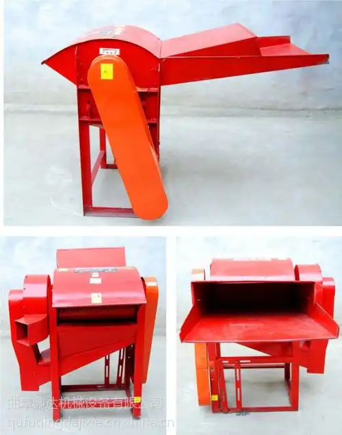 小型稻谷脱粒机价格参数家用型水稻谷子脱粒设备 鼎达直销