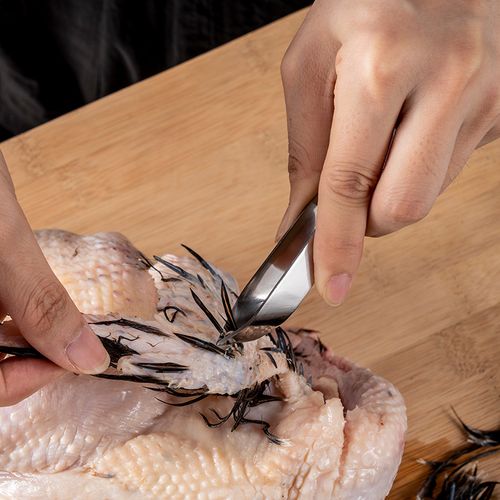 猪毛夹子拔毛器去鸡毛鸭毛鱼刺夹胡子鱼镊子其它