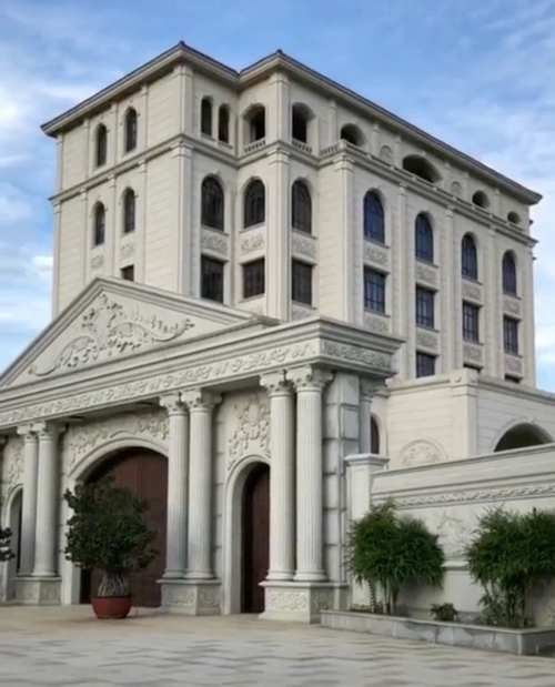 艺还在憧憬住别墅醒醒吧农村都开始造城堡了