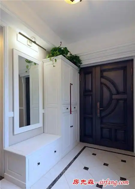10款小户型进门鞋柜装修效果图,高效利用玄关做收纳方法大全_装修设计