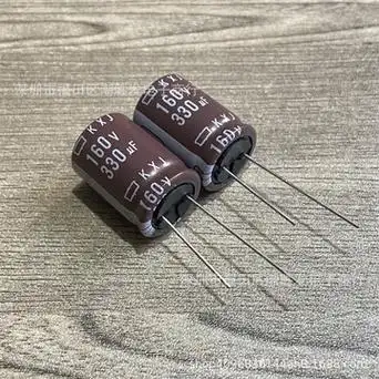 330uf/160v 18x25 kxj原装日本黑金刚nippon电解电容器高频低阻抗