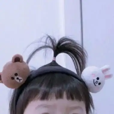 萌宝可爱小女孩丸子妹头像