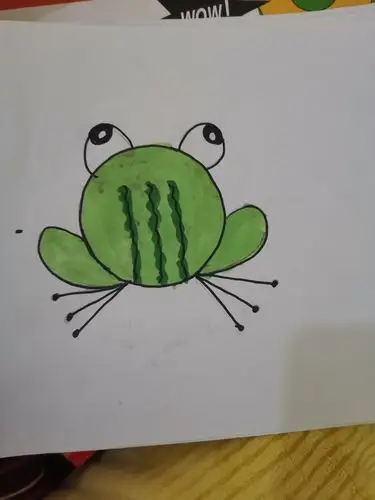 同心幼儿园小班美术圆形创意画～～《小动物》